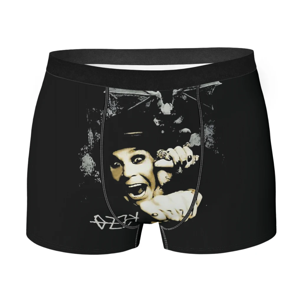 

Cool Man Of The Yeah Men Boxer Briefs Underpants Rock Heavy Metal Singer Ozzy Band Highly Breathable High Quality Sexy Shorts