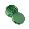 Personalized Diamond Shell, Metal Bright Aluminum Alloy Manual Grinder,3 Layers of 63mm Diameter Crusher, Easy to Grind Portabl 4