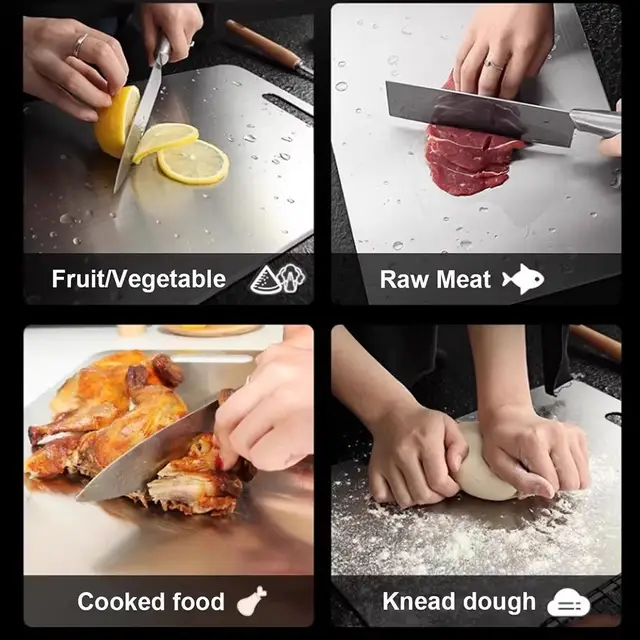 Titanium Steel Kitchen Cutting Board 4