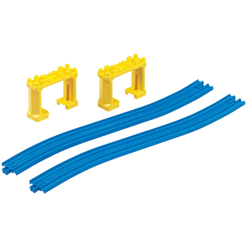 TAKARA TOMY/DOMEPULE ROAD RAIL ACCESSORIES R-06 SLOPE RAIL AND BRIDGE 150077