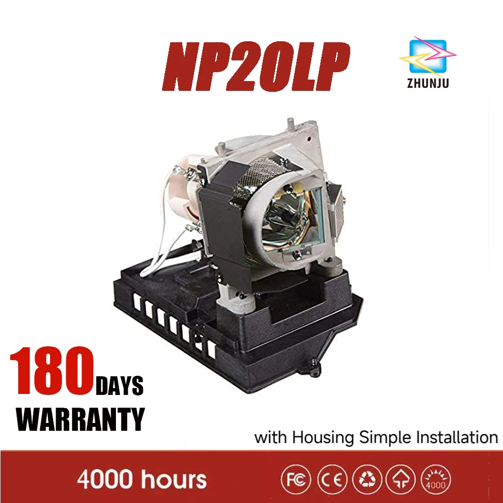 

NP20LP for Projector NEC U300X /U310W UHP 280/245W 1.1 E21.7 Projector Replacement Lamp