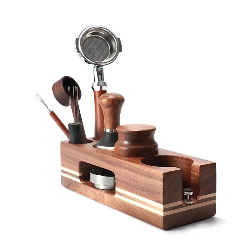 

Base Barista Tamping Distributor Rack Tamper Protafilter Mat Accessories Support Coffee Espresso Holder Station