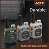 HJT 8W High Power Walkie Talkie 5km Two Way Radio One-key Frequency Matching Type C Walkie-talkie For Hunting Camping Trip 2