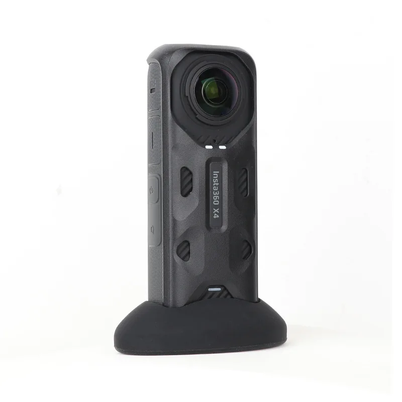 Insta360 one X4 액세서리 용 Insta360 X4 카메라 용 실리콘 마운트 미끄럼 방지 고정베이스 자동차 데스크 마운트 지원자