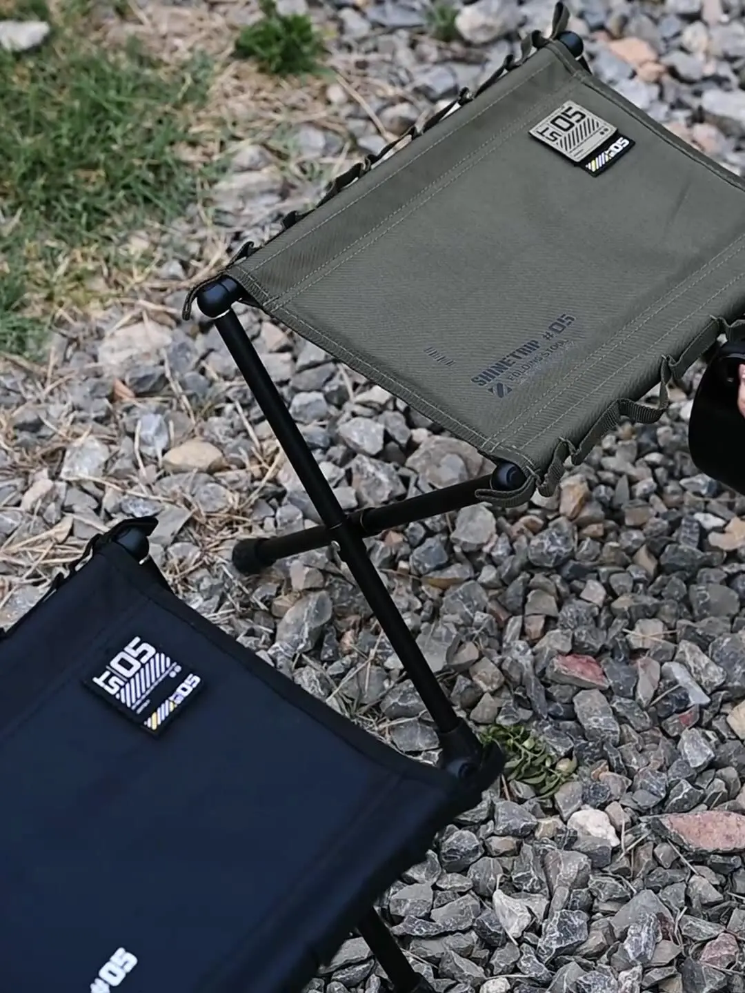 Outdoor 05 Series Mazza Ultra Light Folding Storage Aluminum Alloy Portable Folding Stool Mazza portable camping stool