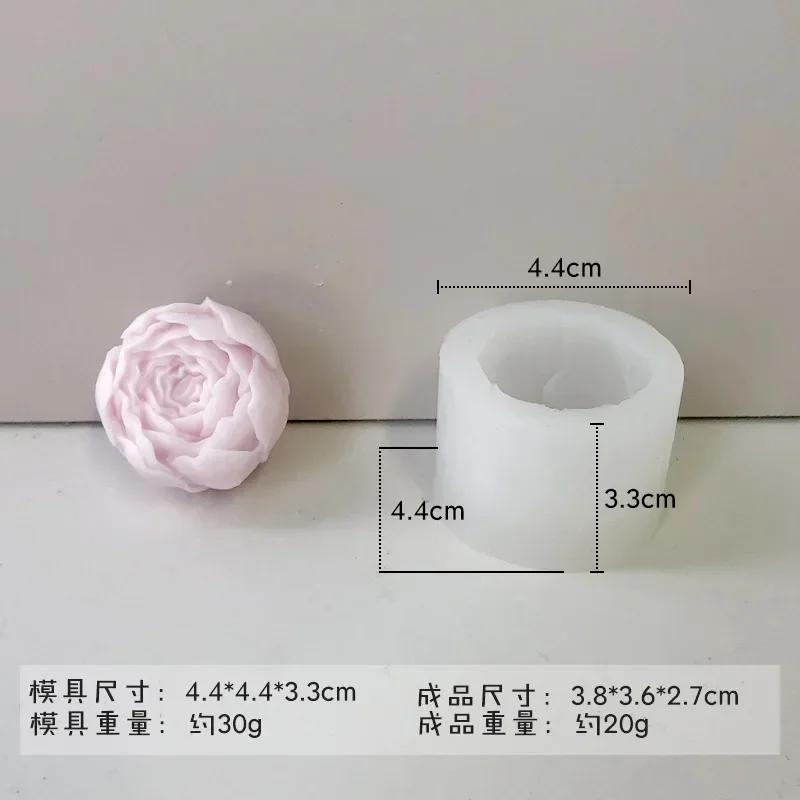 3D Flower Silicone Mold for DIY Crafts and Baking Creations
