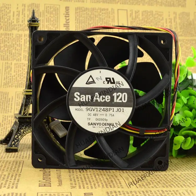 

New ACE120 9GV1248P1J01 48V 0.75A . Cooling Fan Assembly Kit