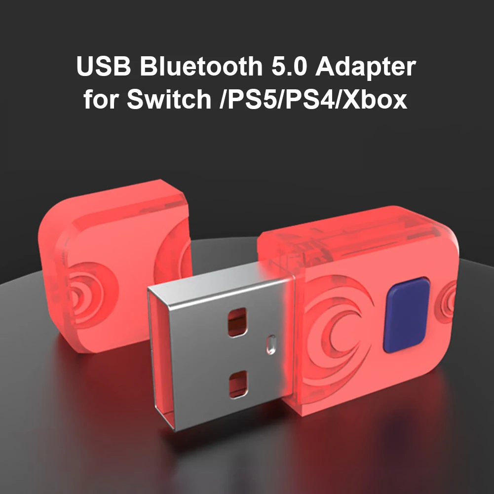 Comprar Adaptador Bluetooth USB DATA FROG para consola Nintendo Switch,  controlador inalámbrico, receptor transmisor Bluetooth 5,0 para TV  BOX/PS4/PS5/PC