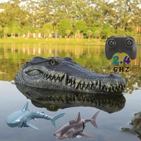 Smart RC Simulation Animal Toy 2.4G Waterproof Electric Remote Control Animals Submarine Robots Simulation Shark Electric Toys 1