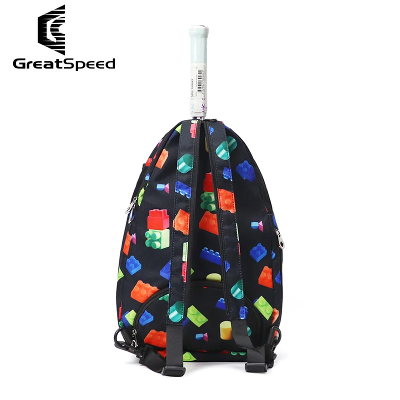 Greatspeed Sports Tennis Backpack with Sneakers Compartment Adult Children Shoulder Racket Sport Bags Badminton Tennis Bag