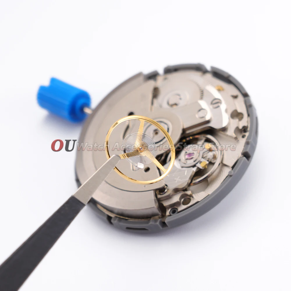 Gold Balance Wheel with Hairspring - Watch Movement Accessory