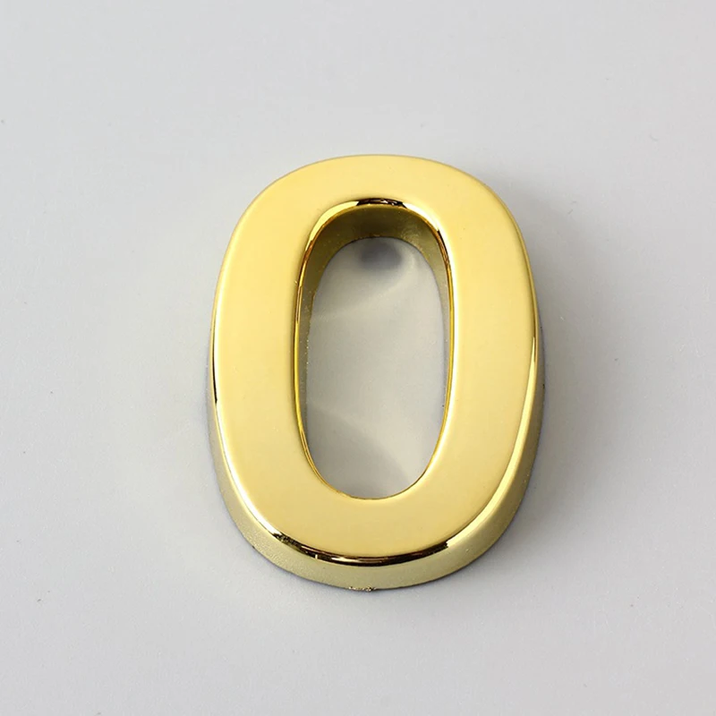 Self Adhesive Number Stickers House Door Address Number Plate Sign Hotel House Decor 3.5/5/7cm 1x house number signs,door signs,house numbers,number plate