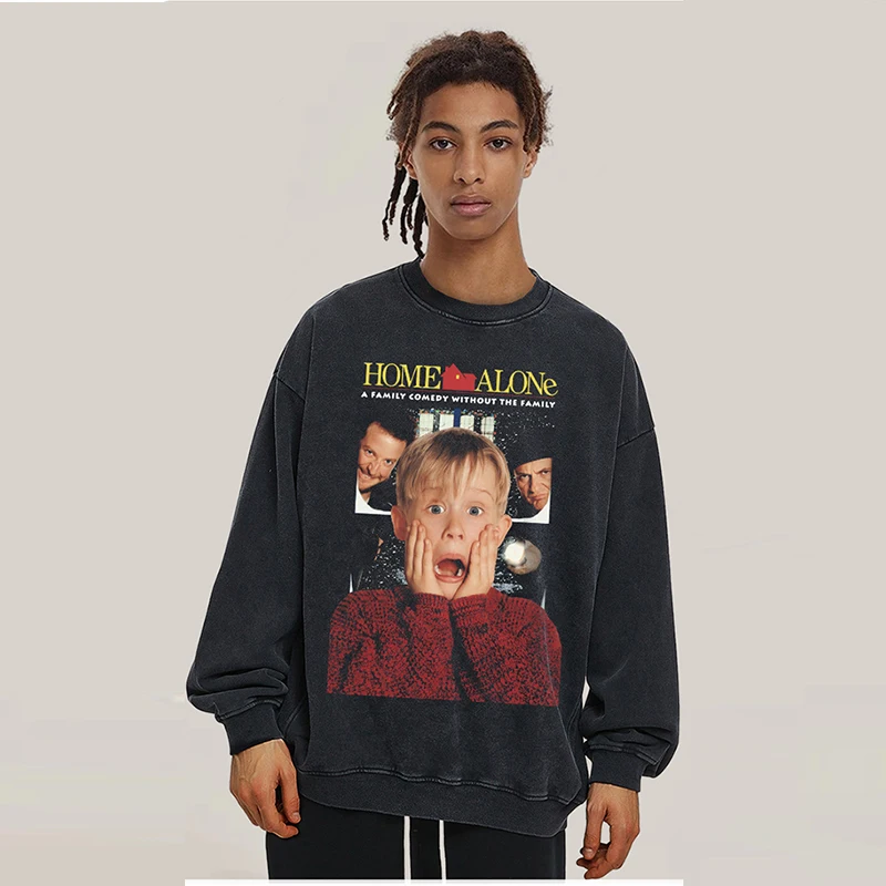 

Американская модель, унисекс, потертый и Состаренный постер с круглым вырезом, худи с принтом, трендовая своевременная доставка