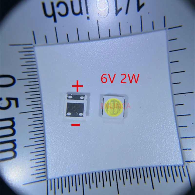 LG LED   LCD Ʈ, 3535  ȭƮ, TV Smd LED, 2W, 6V, 1W, 3V, 50-100 