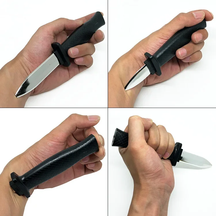 Adults Kids Props Toy Joke Magic Plastic Retractable Knife Joke Prank Props Knife Scary Trick Fake Dagger Funny Interesting Gift