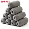 100pcs Disposable Shoe Cover Dustproof Non-slip Dhoe Cover Children Students Adult Non-woven Household Foot Cover 1