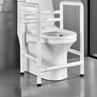 No Punching Required Toilet Support Frame,stainless Steel Safety Elderly Pregnant Stand Up Toilet Chair Handrail Bathroom Helper 1
