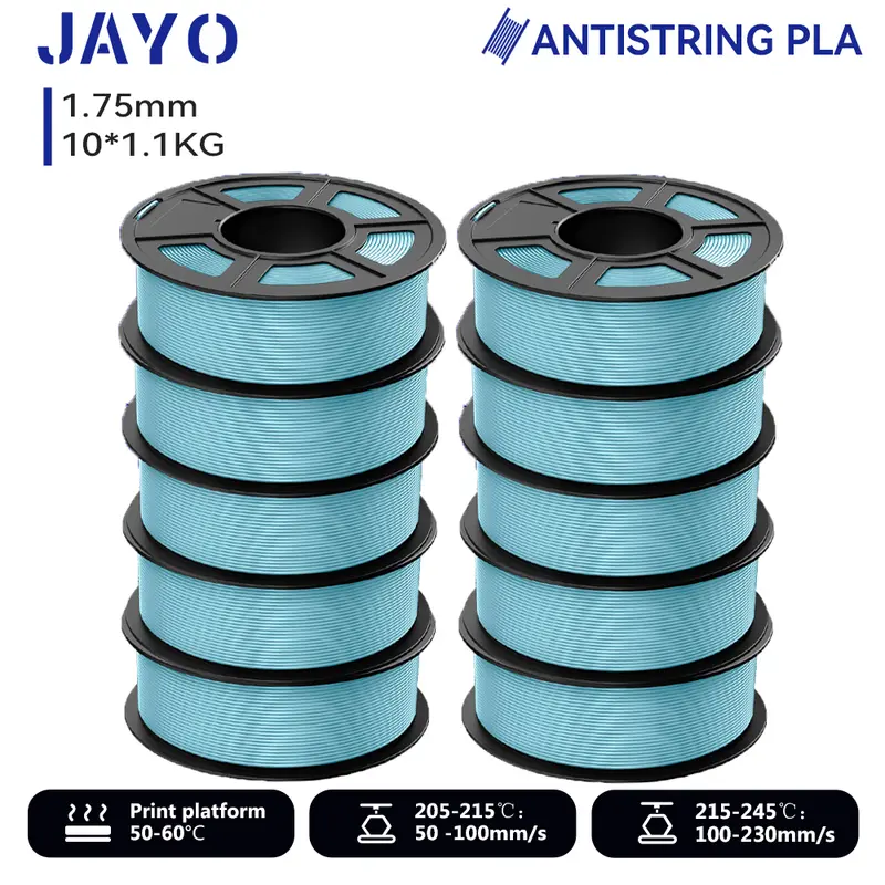 JAYO 3D Printer PLA/PLA Meta/PETG/PLA PLUS/PLA Matte Filament 1.75mm 9/10 Rolls 3D Printing Materials for 3D Printer&3D Pen - Image 34