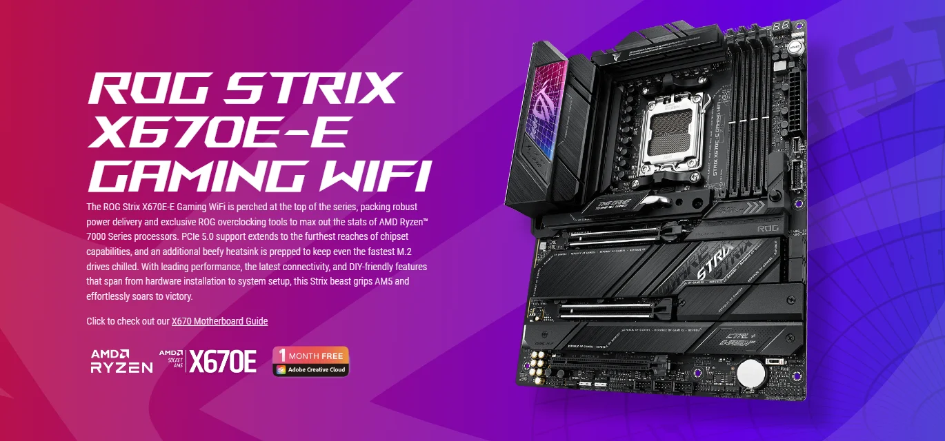 Asus rog strix x670e e