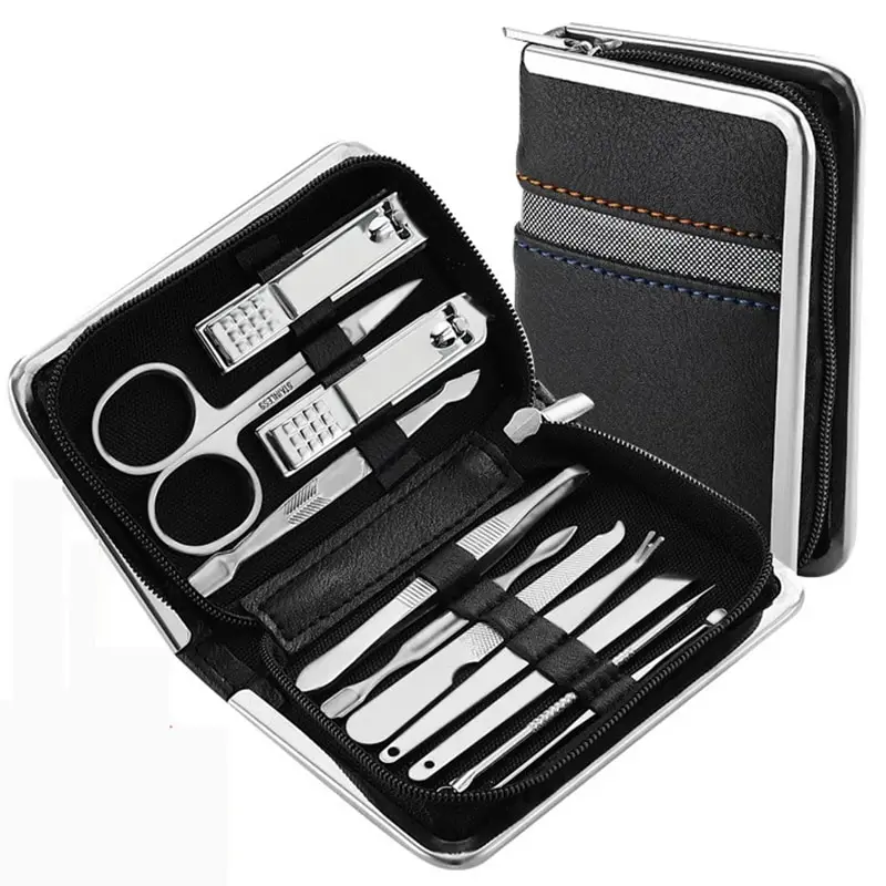 Nail Tools Set Manicure Set Ear Spoon Scissors Eyebrow Clip Tweezers For Daily Life