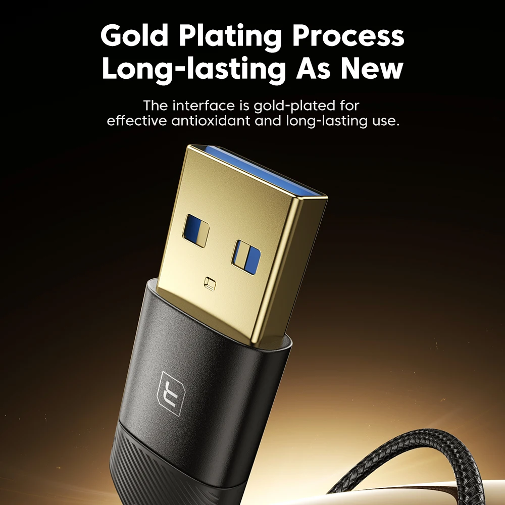투키 USB/타입 C에서 마이크로 B 케이블로 하드 디스크 카메라 USB3.0 속도 5Gbps 데이터 케이블 삼성 도시바 WD 하드 드라이브 PC용