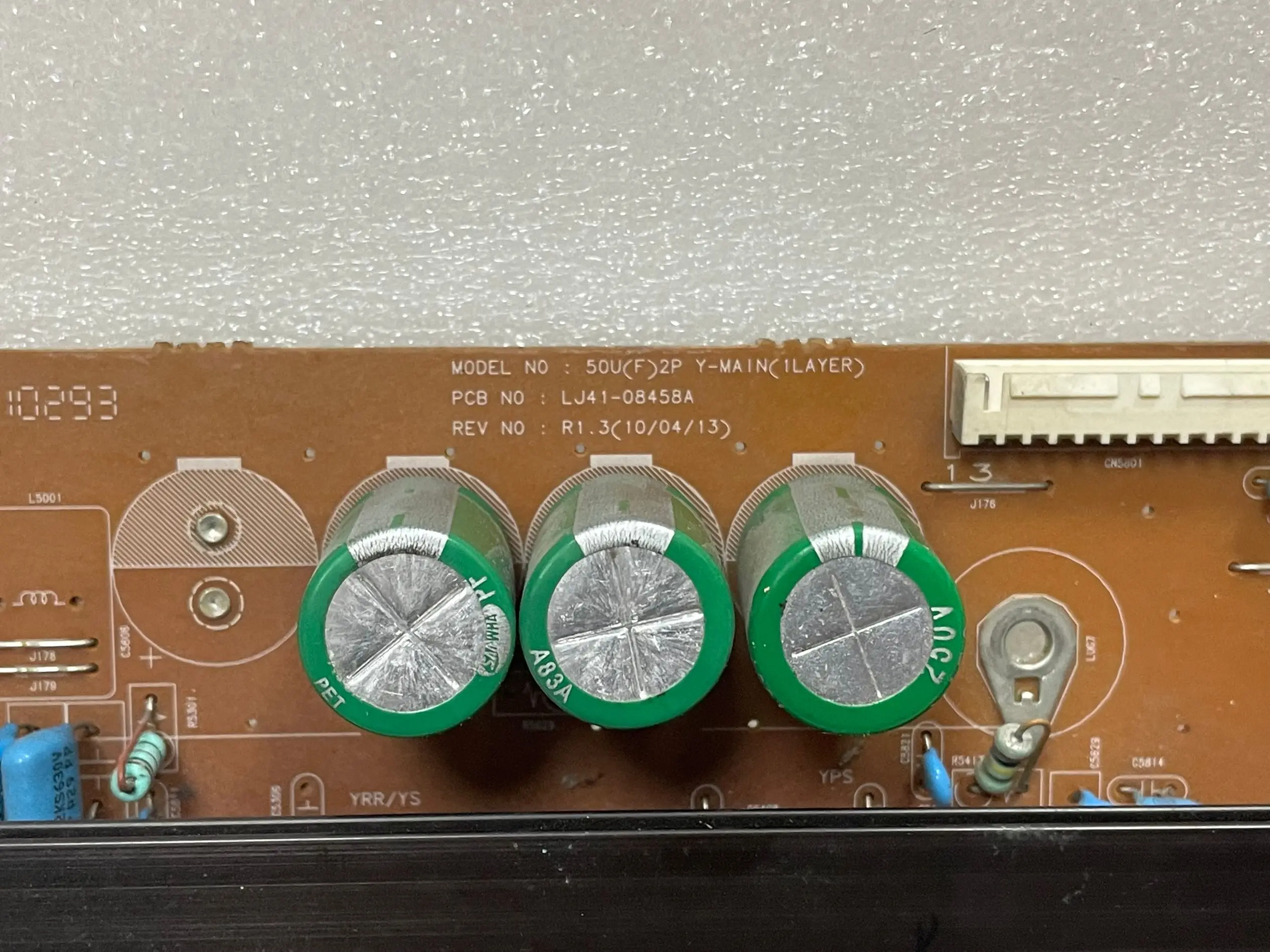 Teste de Envio para Placa y Lj9201728a Lj41-08458a 50u f 2p Y-main 100 - Imagem 3