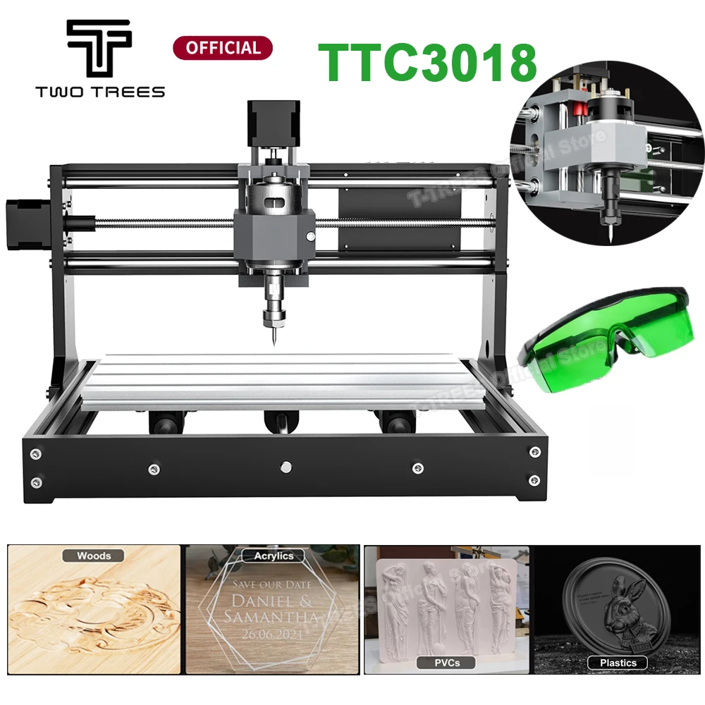 Twotrees TTC3018 CNC Laser Engraving Machine TTC3018S Cnc Portable
