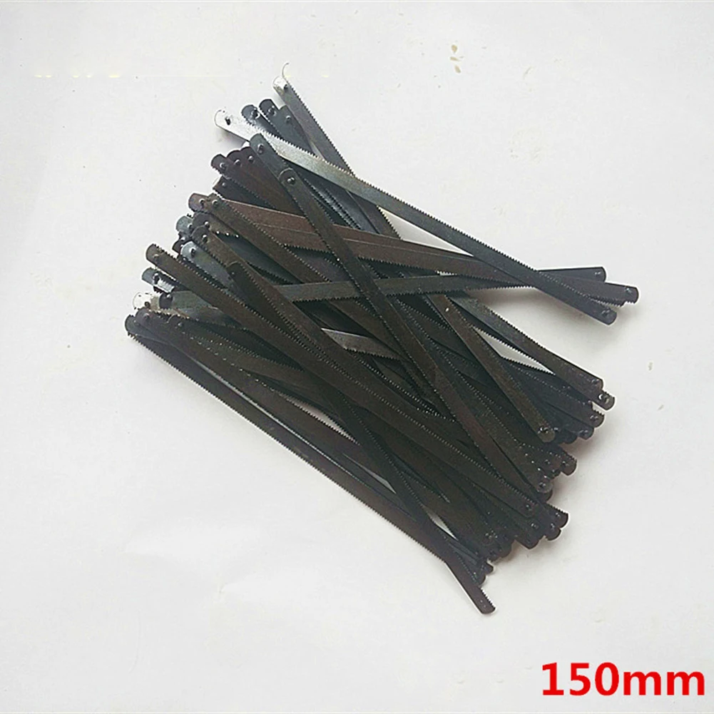 6 Inch Mini Hacksaw Blade 150mm Hand Saw Blade For Mini Hacksaw 100pcs