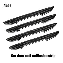 Carbon Fiber Car Door and Mirror Protector Strips (03)