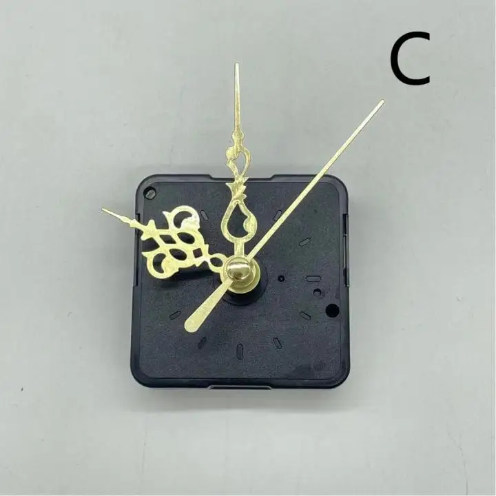 1 Set Hanging DIY Quartz Watch Silent Wall Clock Movement Quartz Repair Movement Clock Mechanism Parts With Needles 