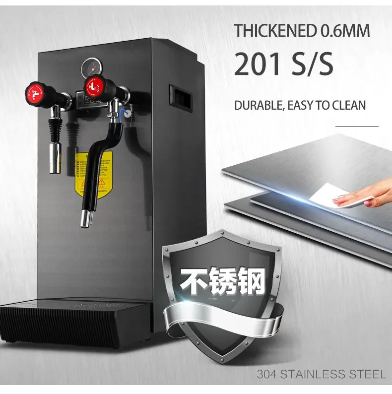 Steaming Milk Foaming Machine,Electric Water Boiler Steamer Milk Frother Coffee & Tea Tools Milk Foaming Machine 5