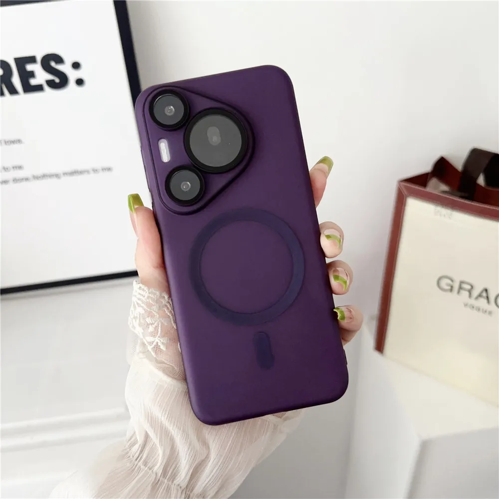 Magnetic Wireless Charging Matte Hard Phone Case with Magsafe Compatibility