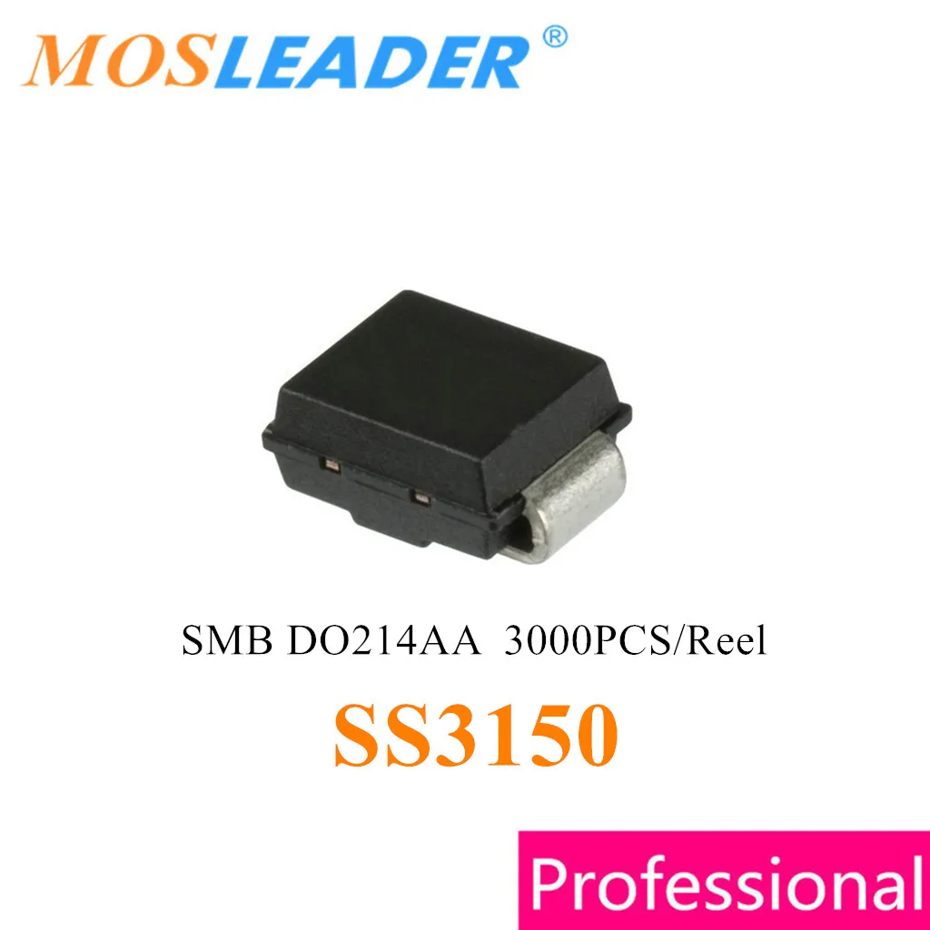 

Mosleader SS3150 SMB 3000PCS DO-214AA 3A 150V Chinese high quality Schottky Diode