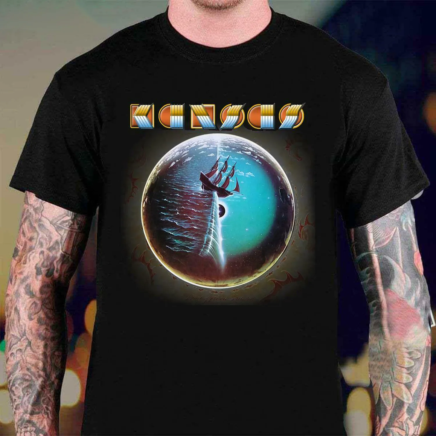 Kansas Band Closet Chairs T-Shirt Black Tee S-4Xl Cotone S-34Xl Tt2263