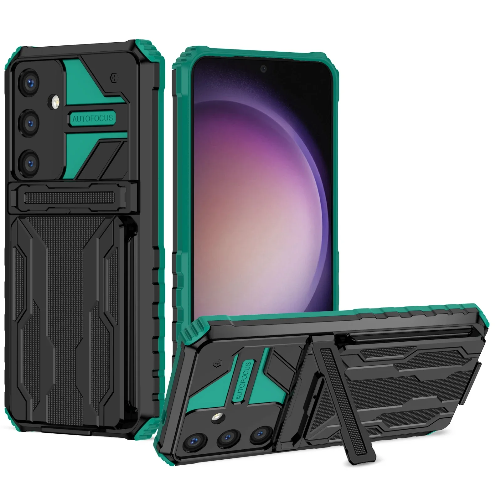 Premium Wallet Card Holder Phone Case with Stand and Anti-Drop Cover