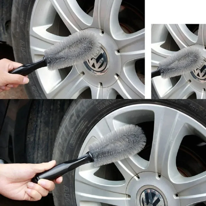 New 1 Pcs Bicycle Washing Cleaning Tool Wheel Tire Rim Scrub Brush Car Brush Tool Bike Multitool Accessories