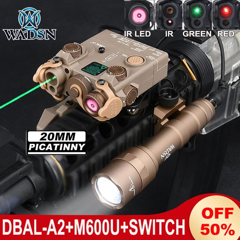 WADSN DBAL-A2 IR Illuminator Light 600Lumens M600U Hunting