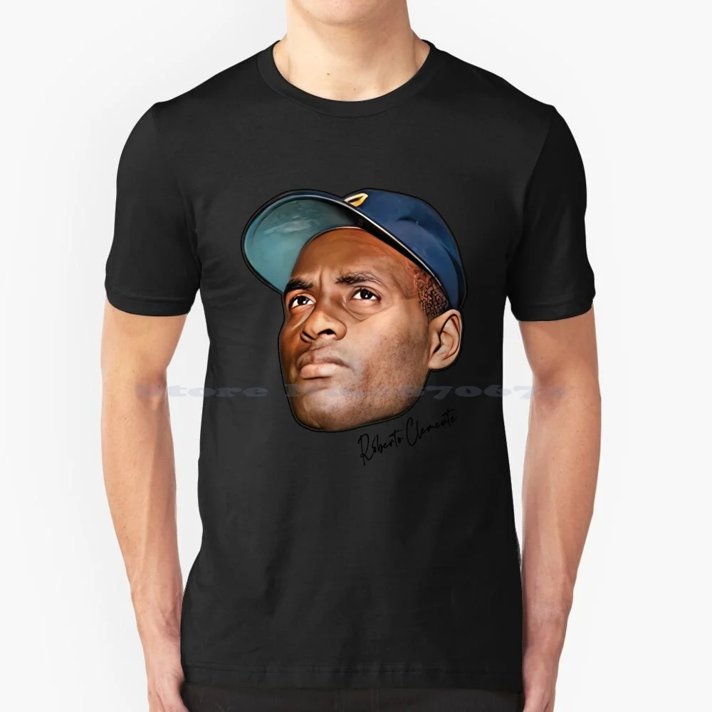 T-Shirt Da Baseball Robert Clemente 100% Cotone Tee Sport Robert Clemente 21 Best Seller New Beautiful Robert Clemente Baseball