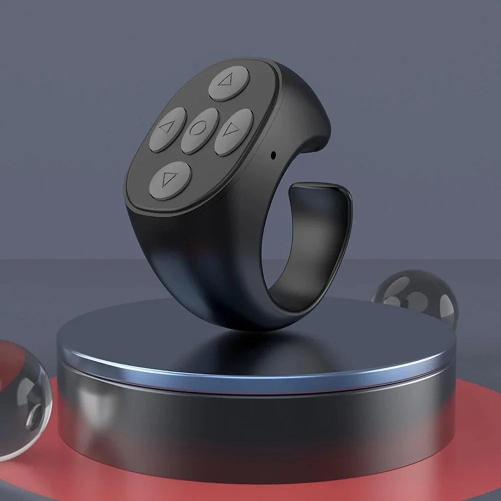 Bluetooth Remote Control Fingertip Selfie Video Controller for Mobile Phone