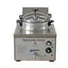 16L Commercial Electric Bench Type Mini Deep Pressure Fryer Oven For Broast Fried Chicken Stove Small Frying Machine 110V 1