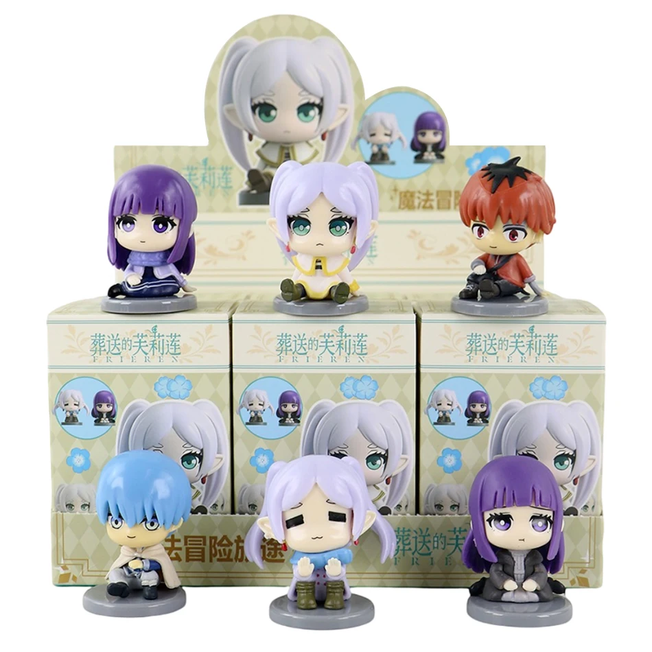 Frieren Beyond Journey's End Anime Figurines - Decorative Collectible Blind Box Toy Gift