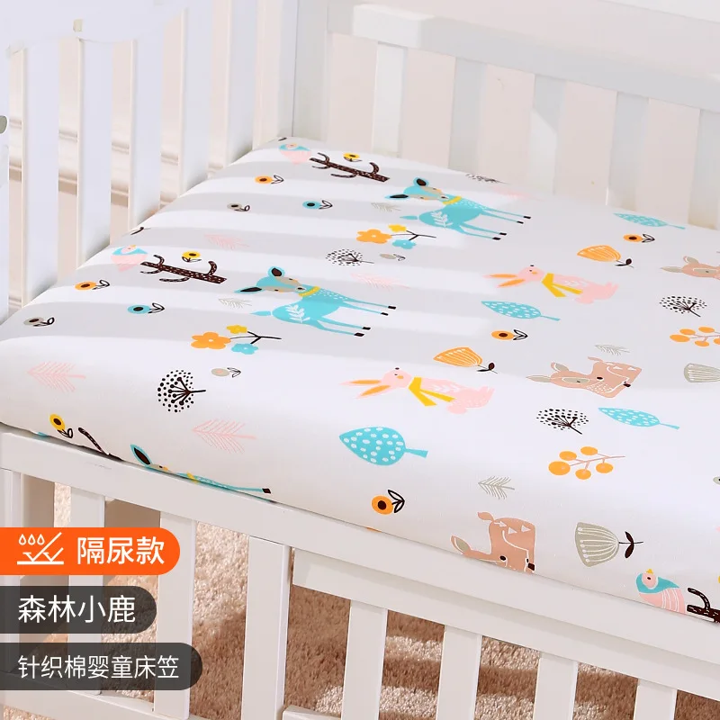 120x60cm Waterproof Cotton Crib Pad 4