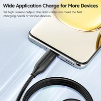 Toocki 100W Type C to Type C Cale PD4.0 5A Fast Charging for Macbokk iPhone 15 Samsung Xiomi Huawei Realme C to C Data Cable - Image 6