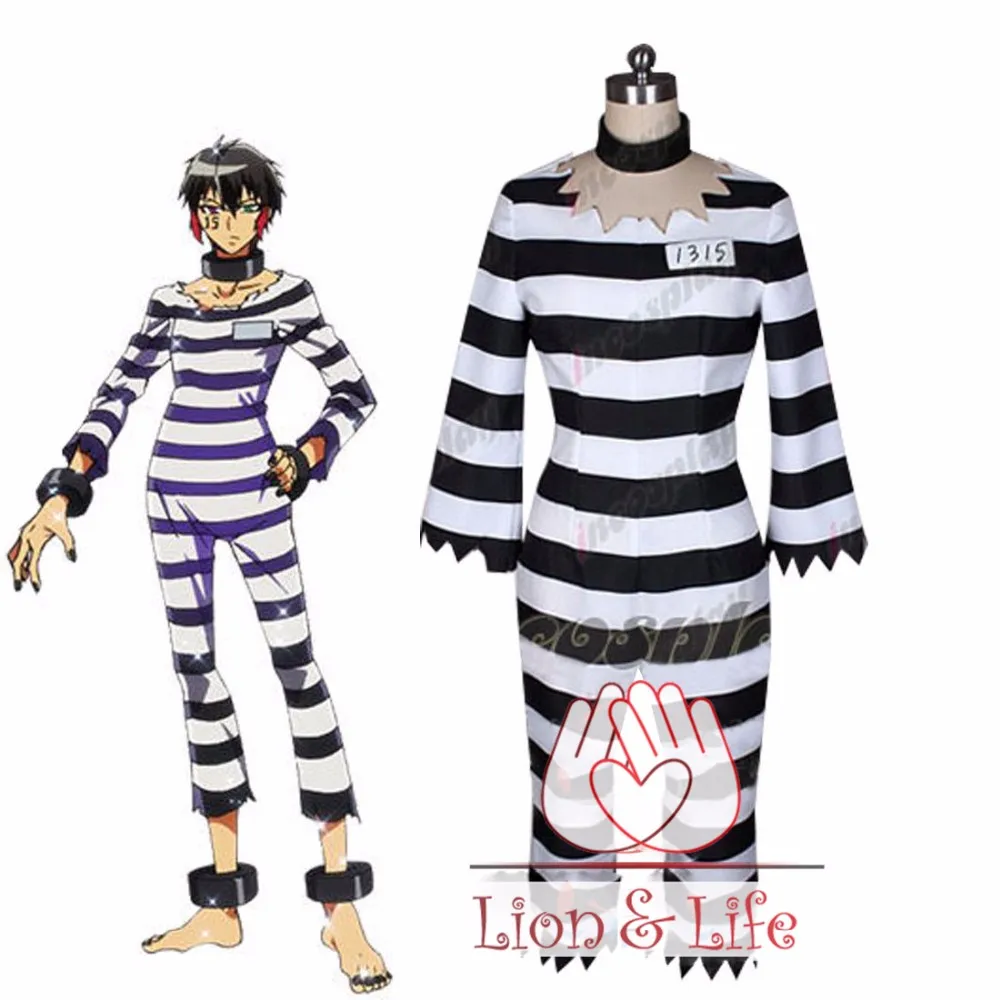 Nanbaka Detentionhouse Jyugo No 15 Anime Costume Cosplay Wig Free Track Cap