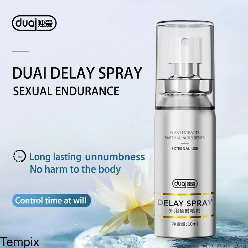 Delay Spray Prevent Ejaculation 60 Minutes for Men Sexual Intercourse Sex Toy for Couple sex delay spray men products