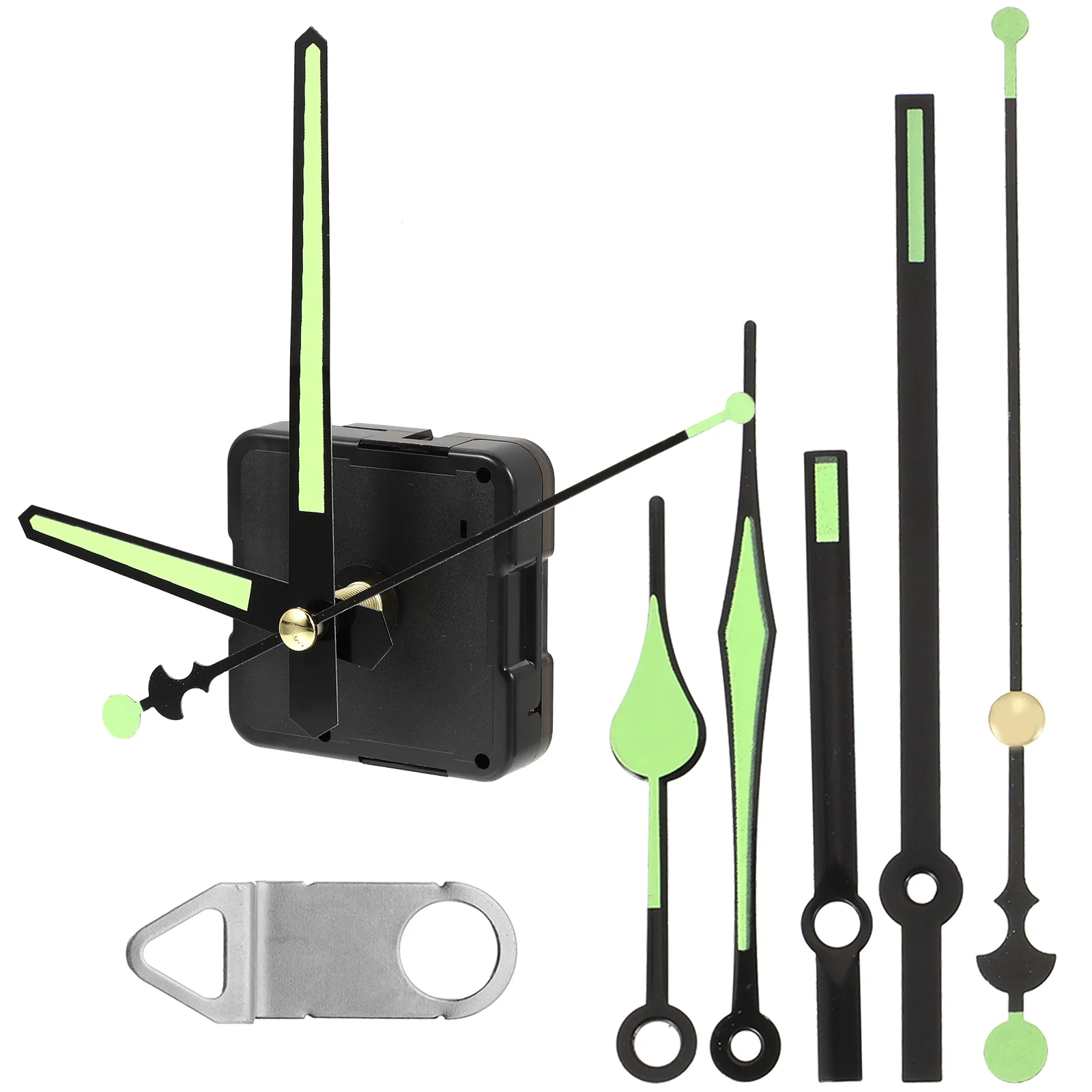 

Clock Movement Kits for Do Yourself Mechanism Replacement Operated Wall Motors Powered Works Suite Making