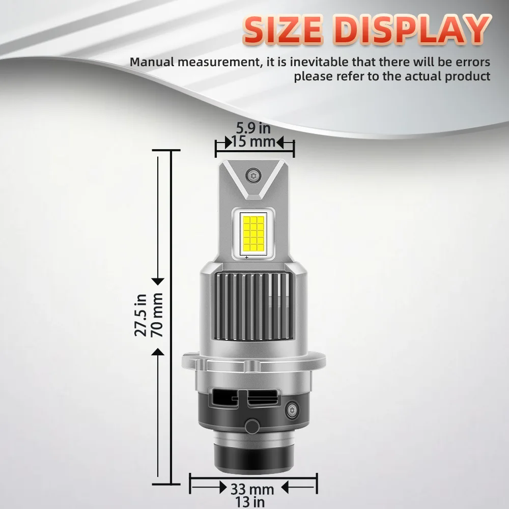 2 Stücke D2s D4s 1:1 Led Scheinwerfer Hid Kit Xenon D2r D4r Led Lampe Mit  150w Extra Großem Beidseitigem Csp Chip, aktuelle Trends, günstig kaufen