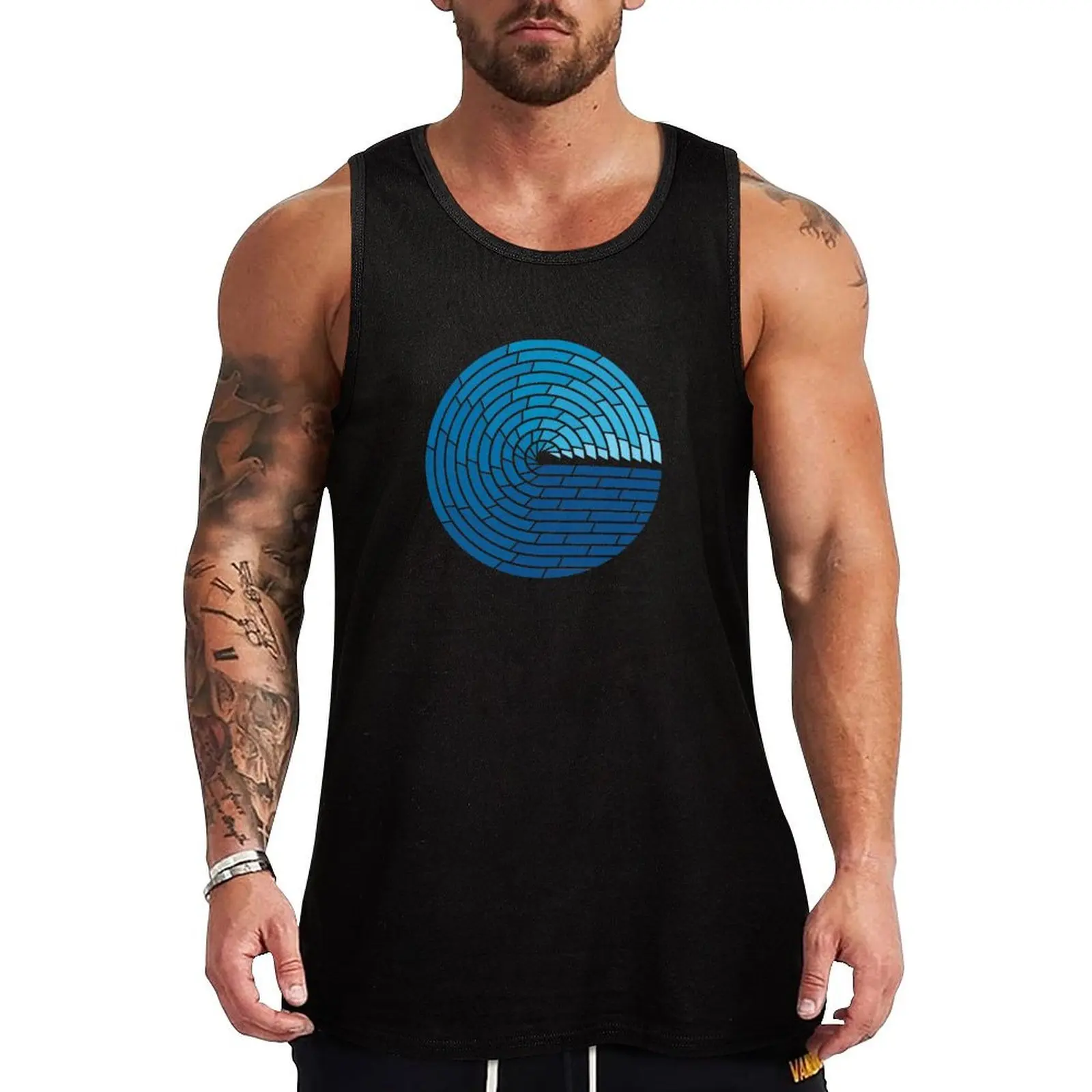 Almighty Ocean Tank Top sports t-shirts for men clothes for men