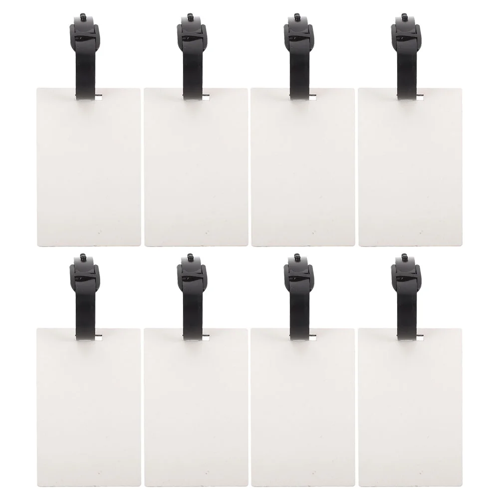 

8 Pcs Thermal Transfer Luggage Tag Lanyards Suitcases Cruise Identifiers Travel Tags Tracking for Pendant