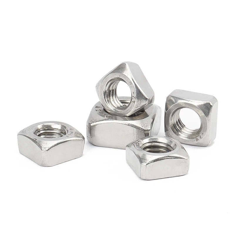 Square Nuts A2 Stainless Steel M3 M4 M5 M6 M8 M10 M12 Din557